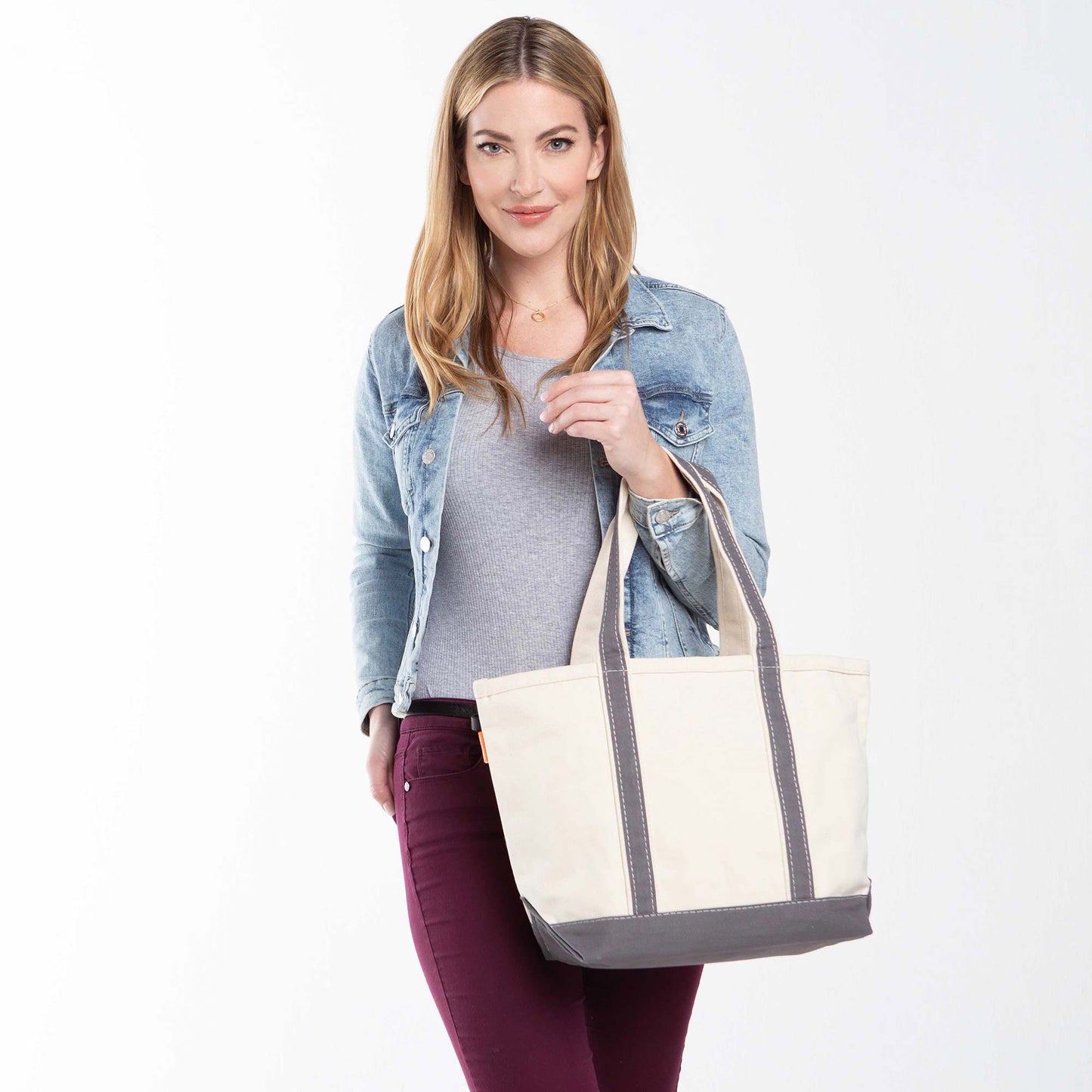 'Carry Everything' Tote Bag - Grey Skies